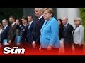 Angela Merkel shaking for third time in as many weeks