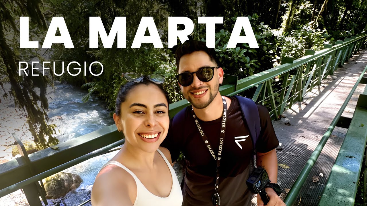 Refugio La Marta: CONOCIENDO lugares ESCONDIDOS de COSTA RICA