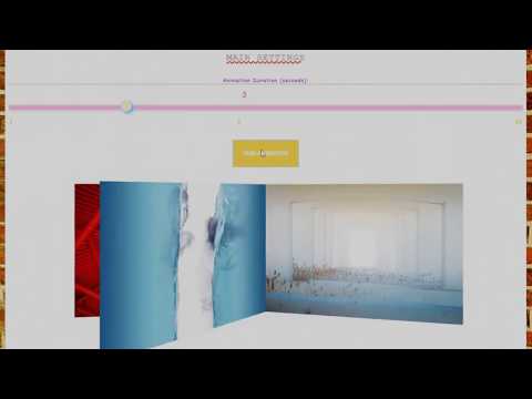 CSS and JS - flipbook effect - book animation.