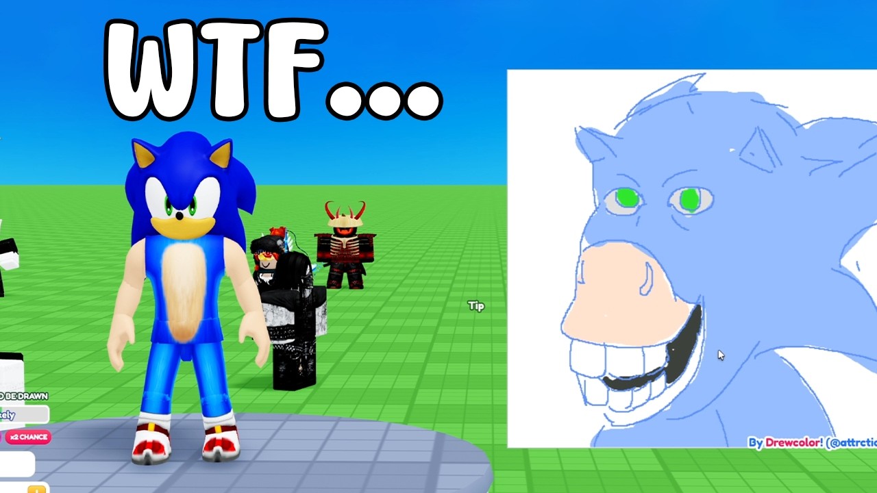 Tôi VẼ Avatar Roblox Của Bạn...