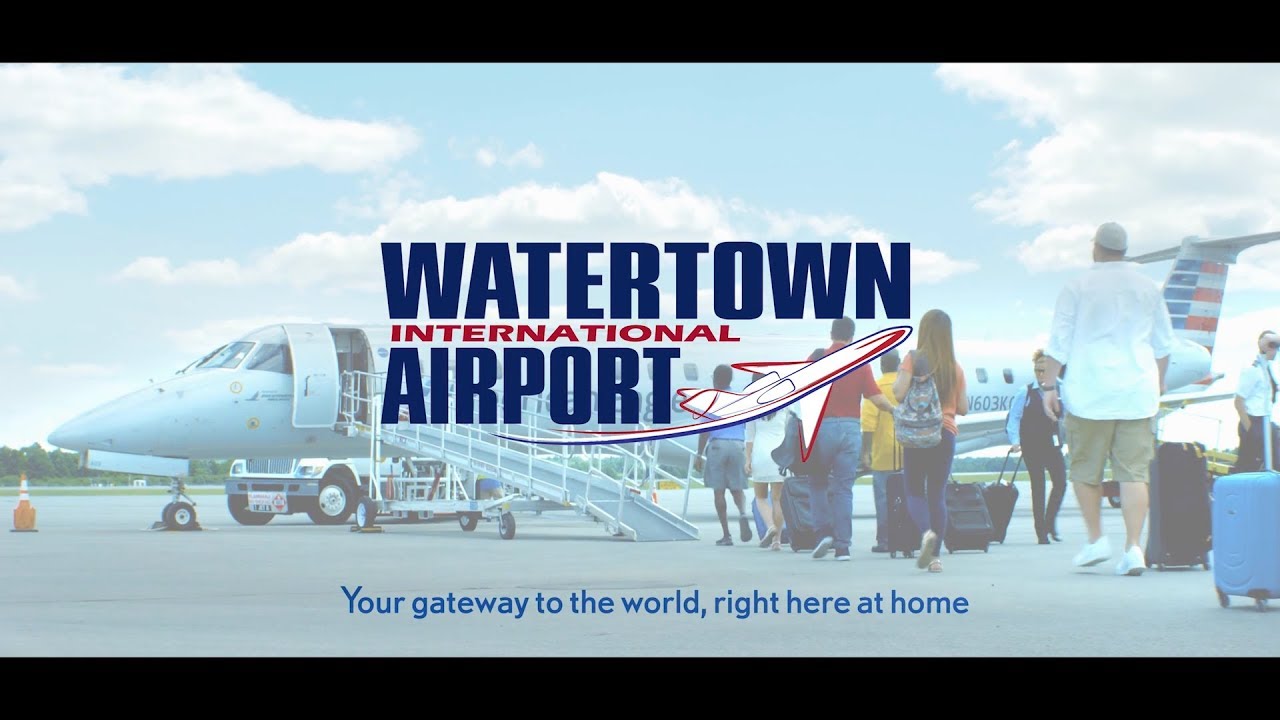 Watertown International Airport Commercial Airline Passengers YouTube