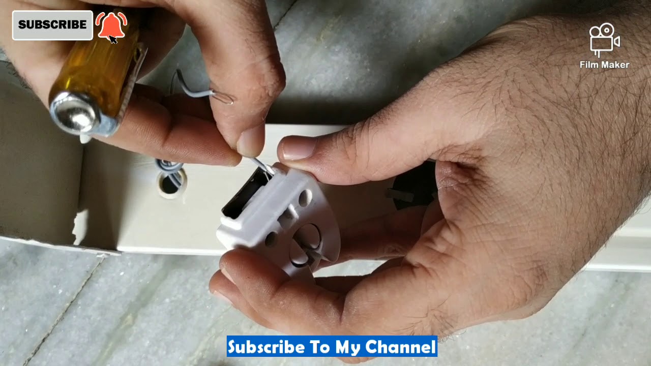 Tubelight electronic choke installation YouTube