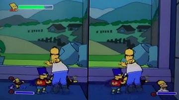 The Simpsons Game Co-op Playthrough Ft my Bro part 2