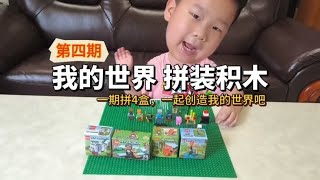 [玩具测评]我的世界拼装积木(第四期)！一起创造我的世界吧！