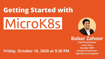 Getting started with Kubernetes for Developers, IOT, Desktop  #MicroK8s #OpenSource #DevOps #CICD