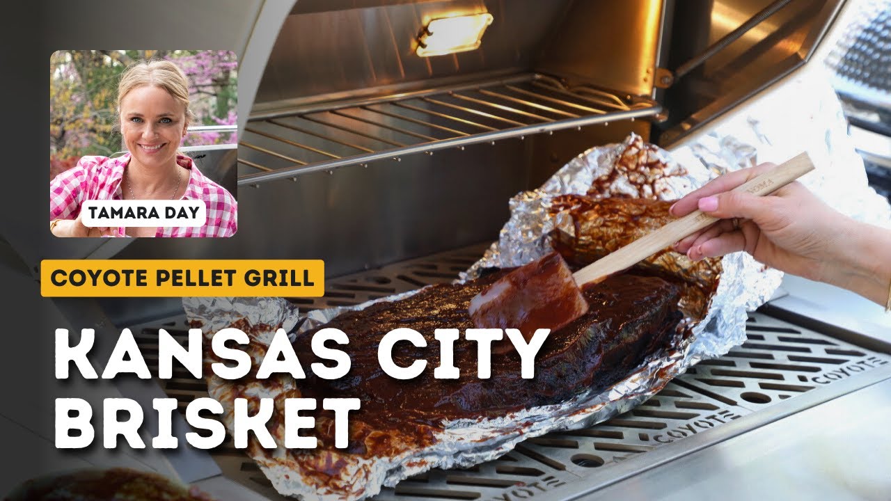 Tamara Day's Famous Kansas City Brisket on the Coyote Pellet Grill
