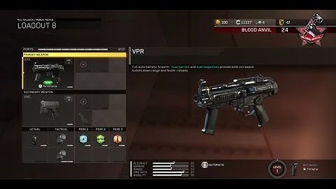 Best VPR Class Setup! - (Call of Duty Infinite Warfare)