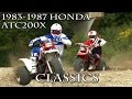 1983 1987 Honda ATC200X Classics Test