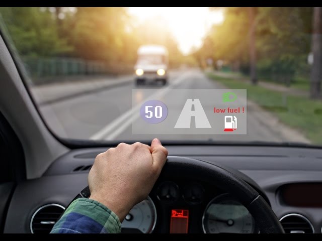 C1 Head Up Display OBD2 HUD Mirror Updated Optional Navigation GPS HUD  Speed Fuel Consumption Car Speedometer Projection on OnBuy
