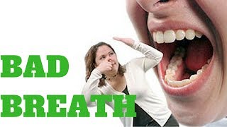 मुंह या सांस की बदबू का इलाज, सांस की बदबू के कारण, सांस की बदबू दूर करने के उपाय