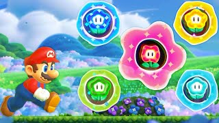 Super Mario Bros. Wonder  All Wonder Flowers