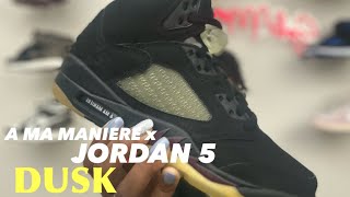 A Ma Maniere X Jordan 5 Dusk Review On Foot