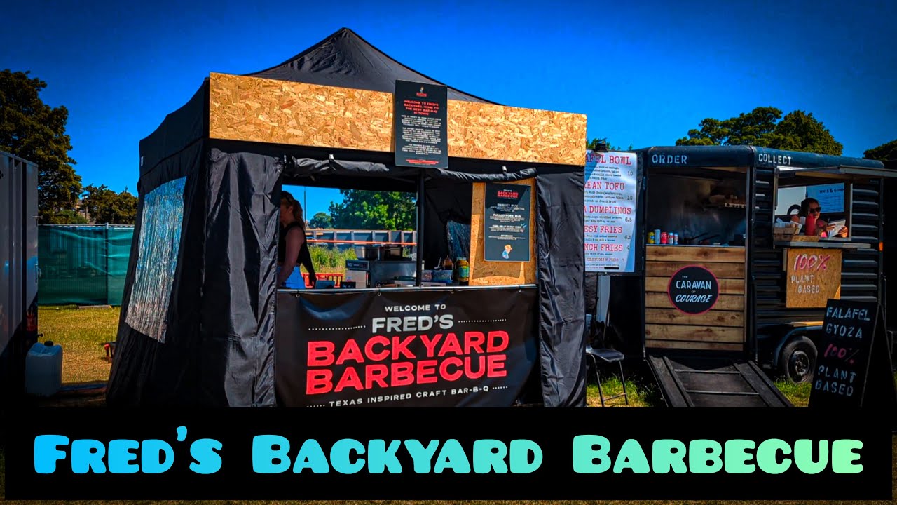 Fred's Backyard Barbecue The Neighbourgood Market Stockbridge Edinburgh YouTube