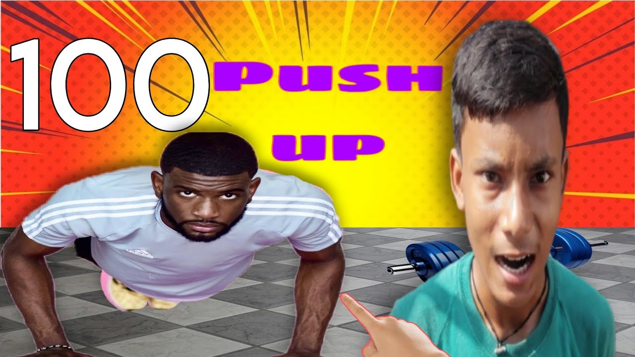 100 Push ups challenge in one hour😱 - YouTube
