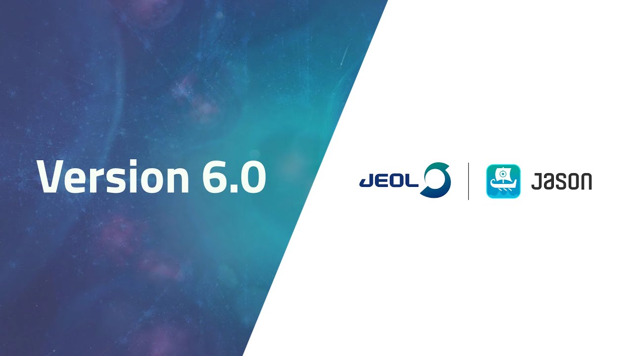 Introducing JEOL JASON Version 6.0 NMR Software - YouTube