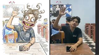 Lika liku berak di sekolah  - omped_visual | The Funniest Drawing Meme | Comedy