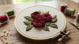 Beautiful Small Flower Embroidery Design