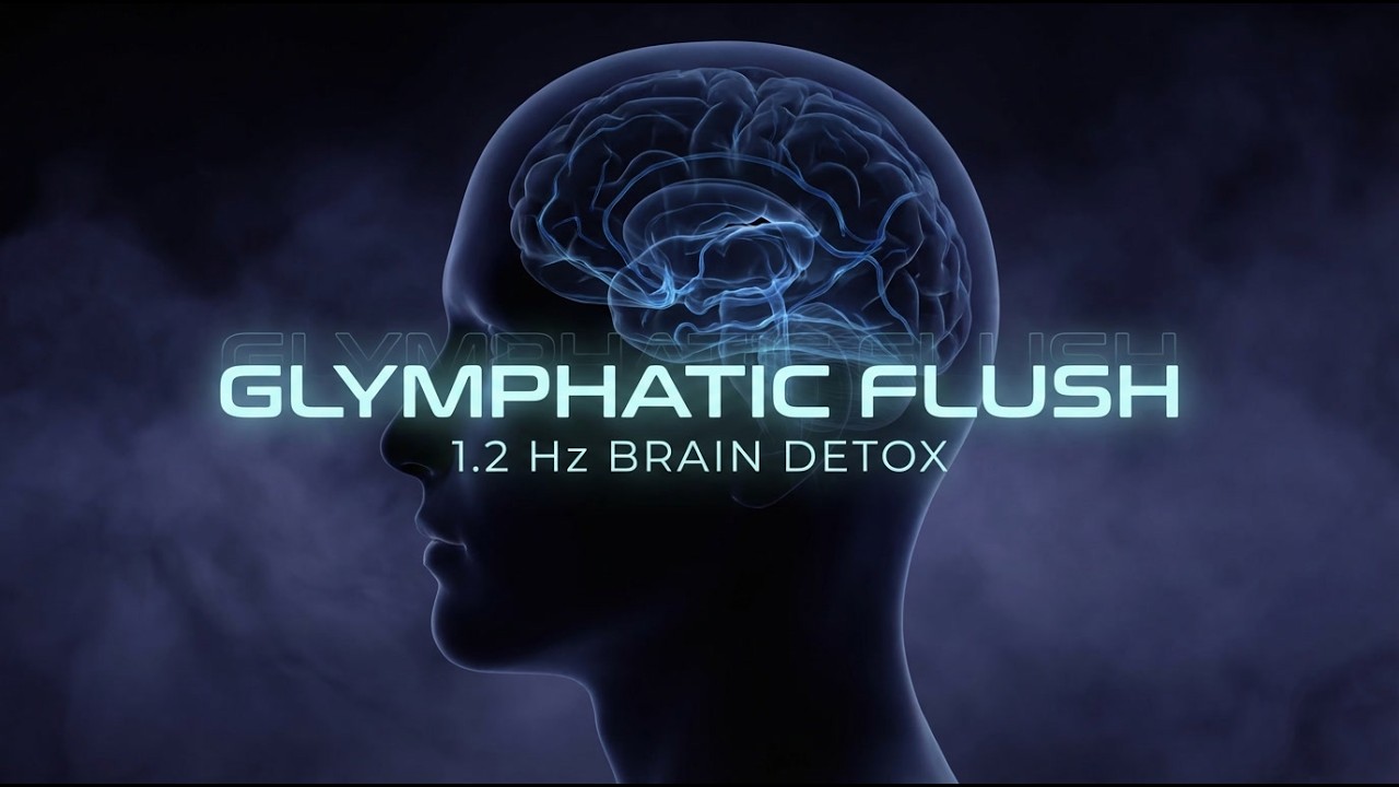 Glymphatic Flush Sequence | 1.2 Hz Deep Sleep Brain Detox & Neural Clearance
