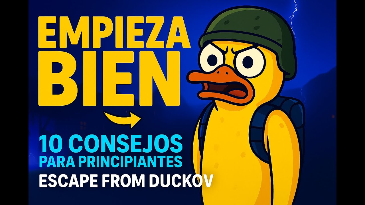 10 CONSEJOS ESENCIALES para EMPEZAR en ESCAPE FROM DUCKOV (Guía para Principiantes)