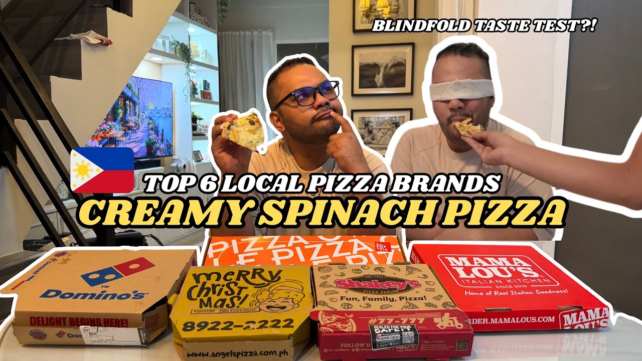 Blindfold Taste Test: Creamy Spinach Pizza from 6 Local & Chain Brands