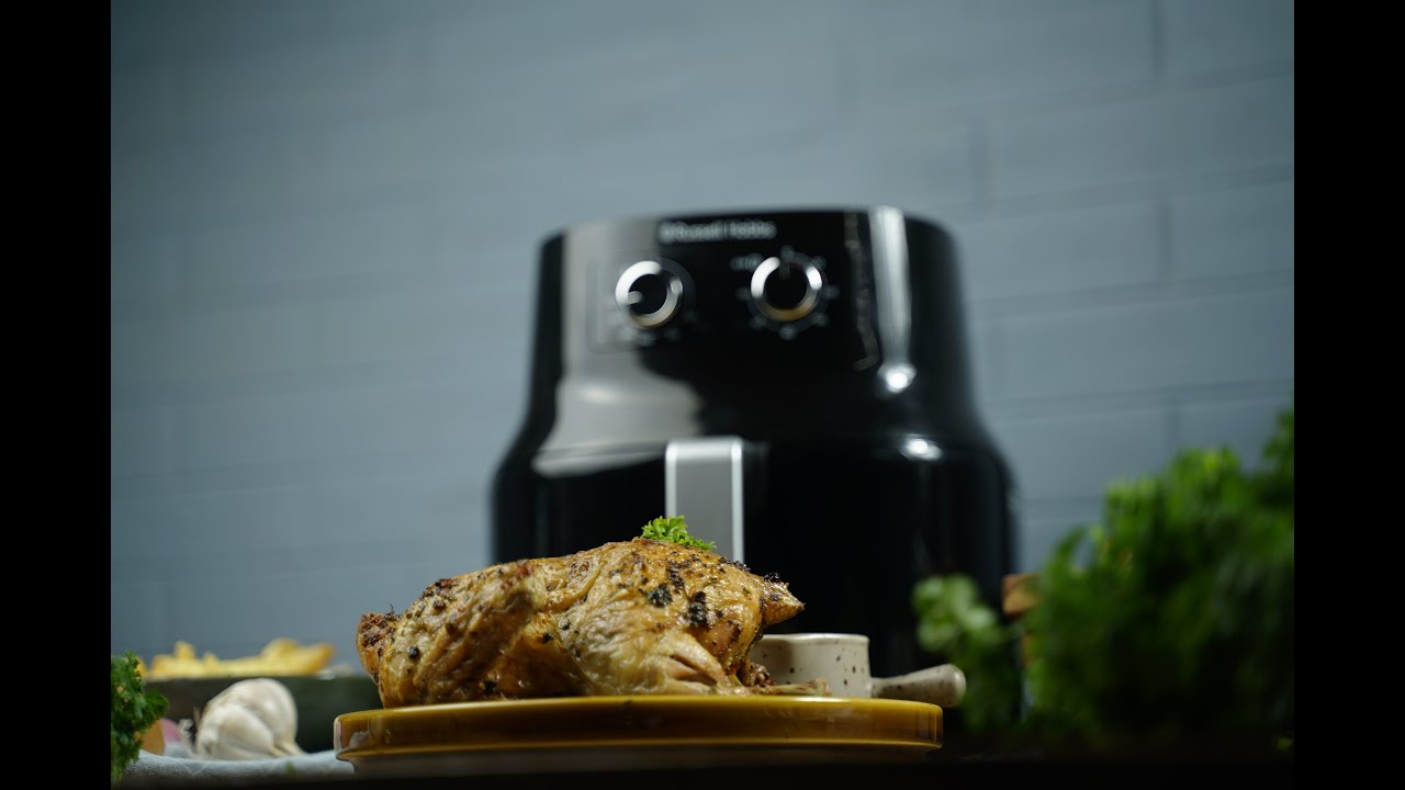 Russell Hobbs Roasted Chicken with Creamy Mushroom Sauce Recipe 3.5L Healthy Air Fryer YouTube