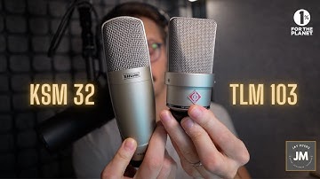 Neumann TLM 103 vs Shure KSM 32 | A Practical Review for Voiceover