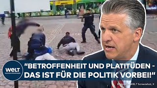 MANNHEIM: Polizist Rouven L. stirbt nach Terror-Attacke in Mannheim - CDU fordert Sicherheitsreform!