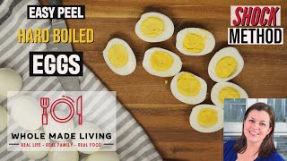 Get Perfect Hard Boiled Eggs Every Time With This Simple Shock Method!
