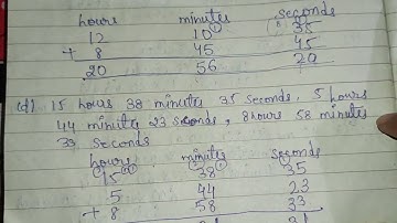 Class-4 | Maths Chapter-10 Time Exercise- 10.5 | Addition and Subtraction of Time