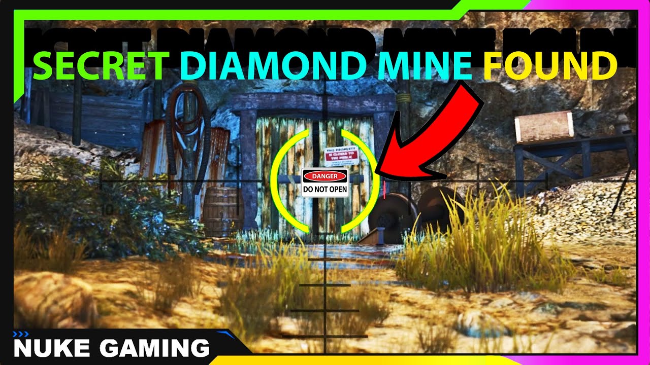 MICHAEL FOUND DIAMOND MINE TUNNEL | NUKE GAMING
