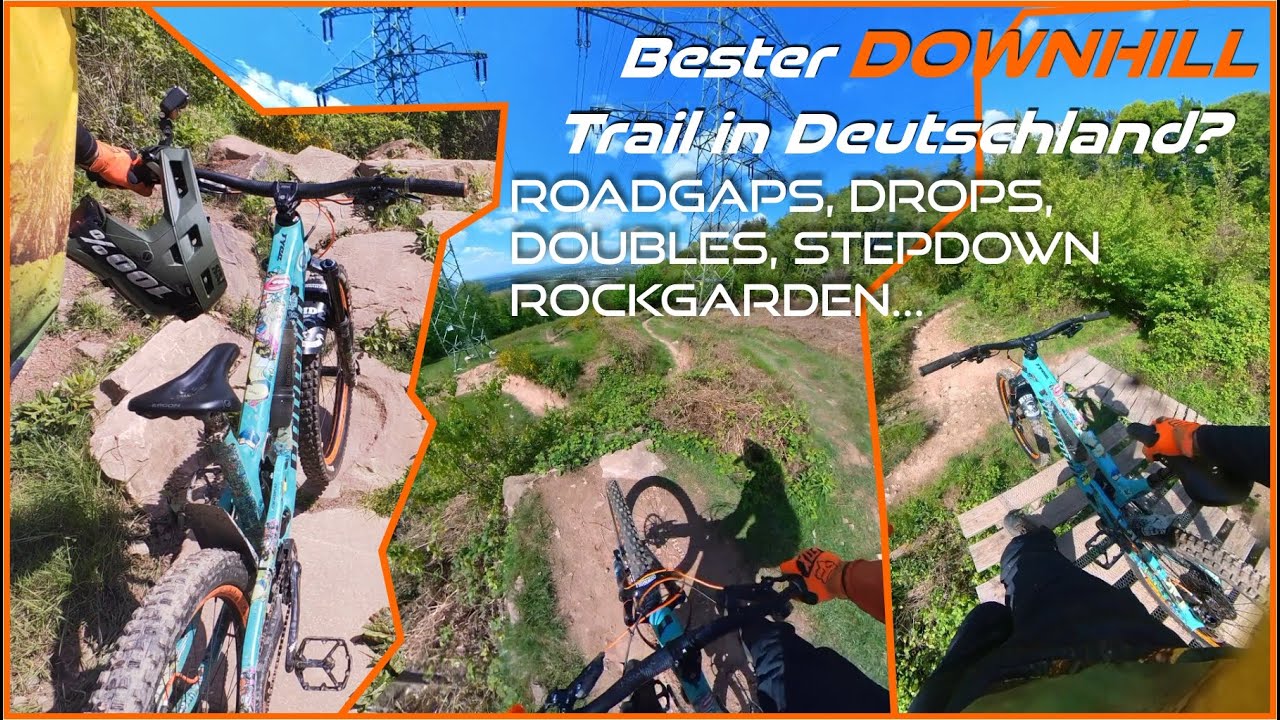 Strom-Masten-Downhill-Trail 2024 - Mega Abfahrt in Baden-Württemberg (ganzer Trail)