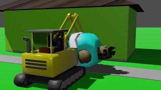 greedy man story (3D animation)
