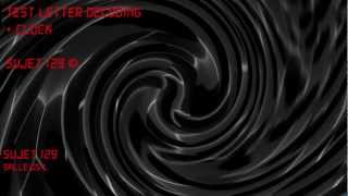 Test after effect Text Decoding + Clock Update