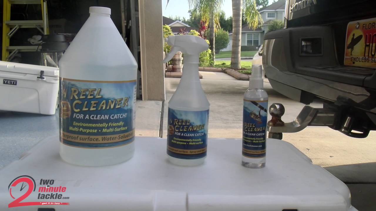 2MT: How To Clean Up Fishing Reels Using 4 Reel Cleaner 