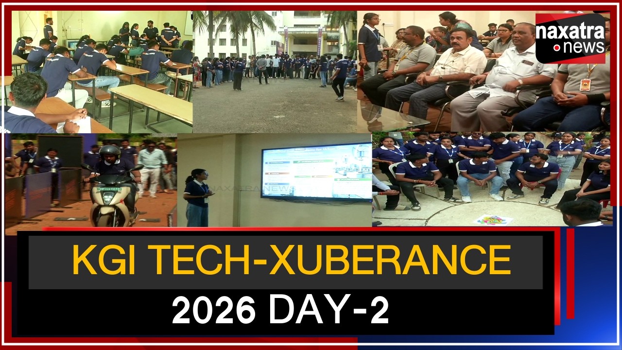 KGI TECH-XUBERANCE 2026 - Day 2 || Naxatra News