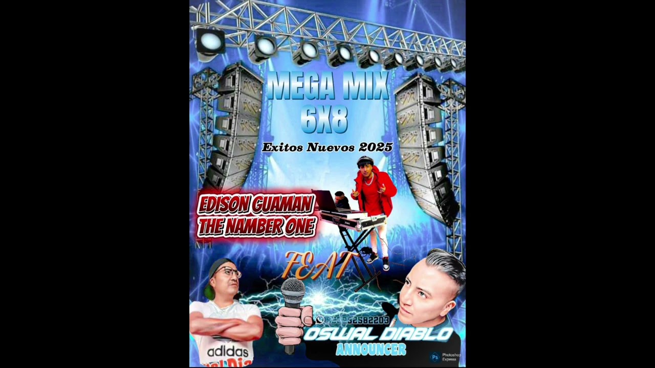 LOS DUROS DE CHIMBORAZO 6X8 2025 EDISON GUAMAN DJ Y EN LA ANIMACION OSWAL DIABLO VERSION MIDIS 