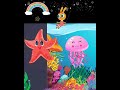 Sea Animals - Dancing Fish #shorts