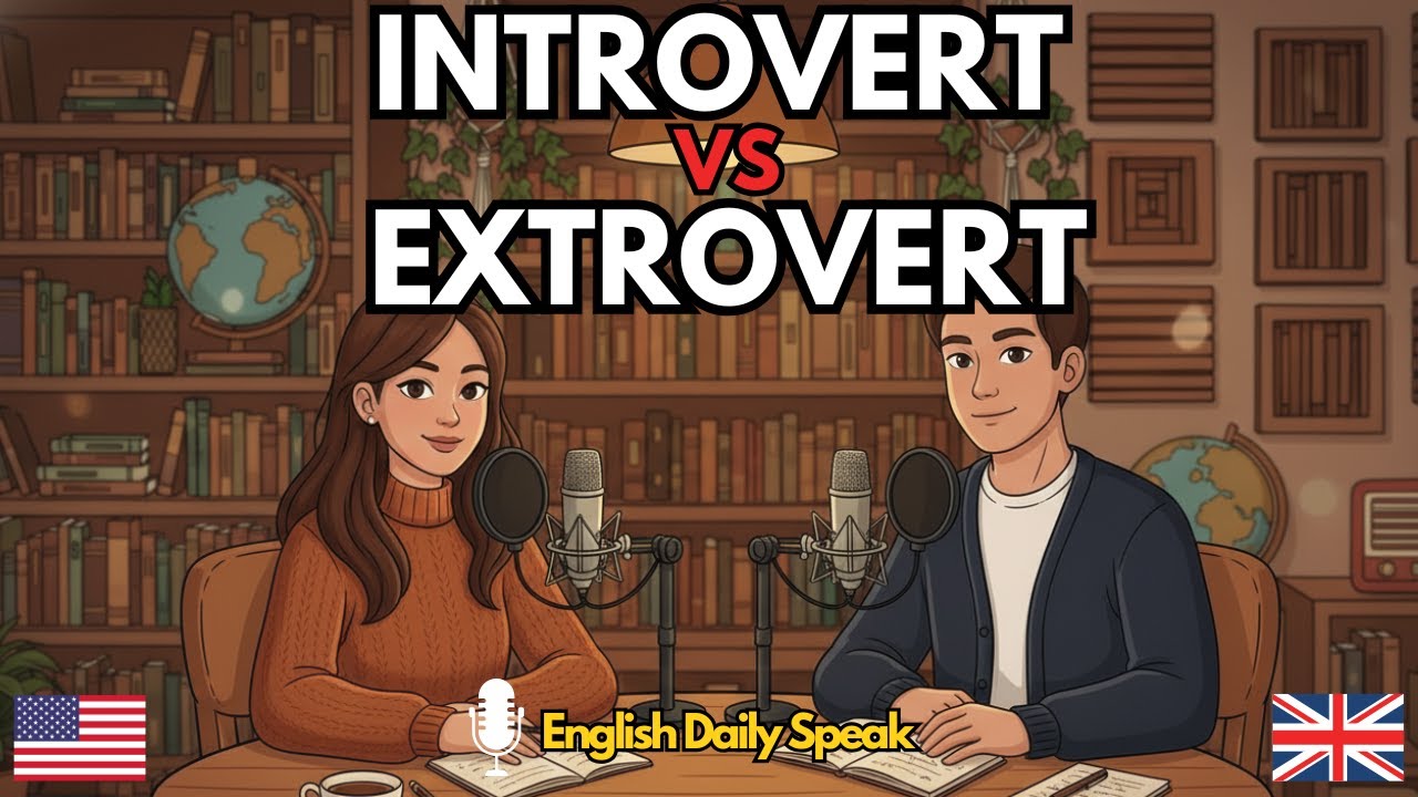 Introverts and Extroverts | What's the Difference? English Listening Practice
