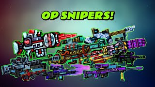TOP 5 SNIPERS IN 2024! - Pixel Gun 3D