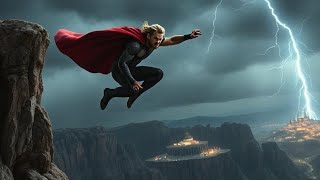 😲Can thor fly without his hammer ⚒️ #avengers