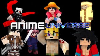 ANIME UNIVERSE ADDON MCPE || ADDON DE ANIMES PARA MINECRAFT PE || MOD ANIME PARA MINECRAFT PE