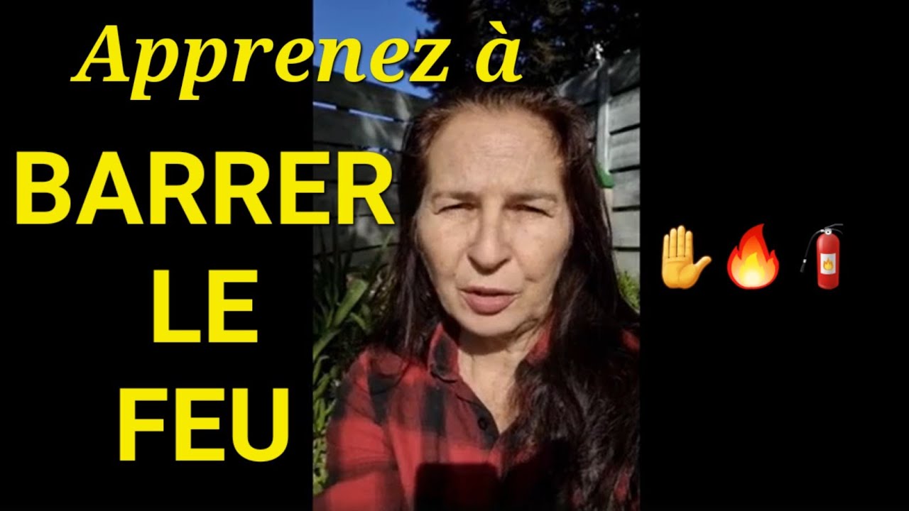 Apprenez à barrer le feu pour aider les victimes de Crans-Montana .🧯❤️‍🔥✋