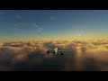MSFS Okinawa Naha at Sunset to Tokyo Haneda at Night (ROAH-RJTT) BATC 4K Airbus A350-900