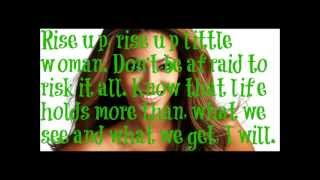 Beyoncé - Rise Up (lyrics on the screen)