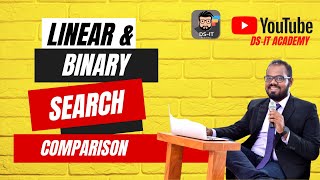 Binary Search and Linear search  comparison || Undergraduate CS SE IT