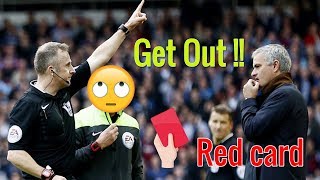 Top 10 Football Coach Sent off Red card during match ● 2018-19