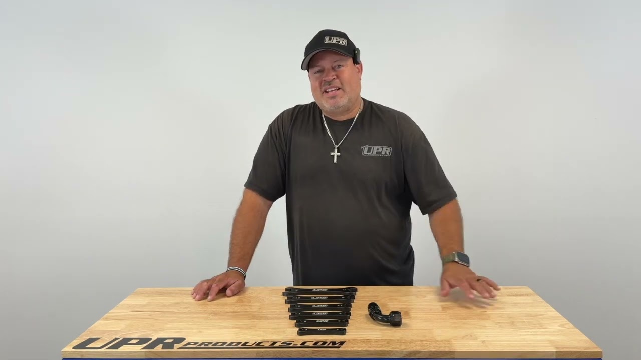 UPR 7075 Billet Aluminum Black Phantom 6pc AN Wrench Set