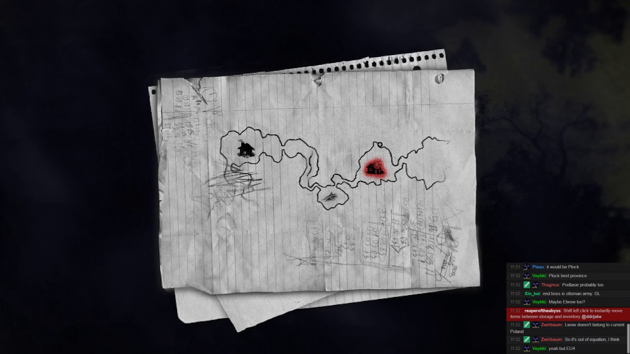 Полная карта darkwood