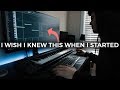 4 Things I wish I knew when I started making beats. | Making a Beat FL Studio Tutorial