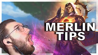 Smite 2 Preparation - Merlin Tips and Tricks (How to stop being bad)